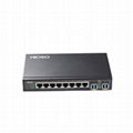 100/1000M 10 Ports Node Type Ethernet Switch 1