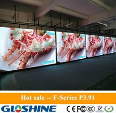 3.91mm Pixels and Indoor Usage Digital Advertising Screen