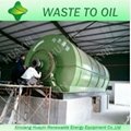 HUAYIN new design waste plastic to fuel oil recycling machine 2