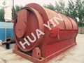 HUAYIN brand waste plastic refining to oil machine with high oil rate  3