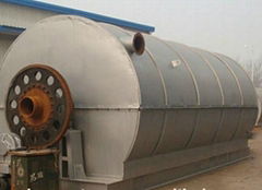 scrap plastic processing to fuel oil machine with high oil rate