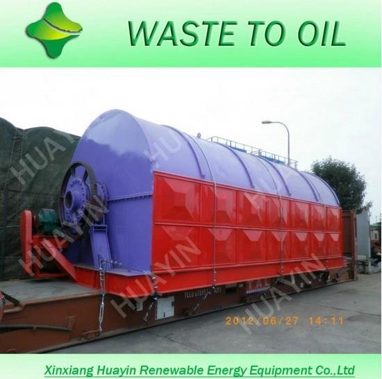 Without any emmision waste plastic recycling to fuel oil machine 2