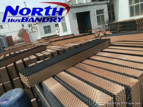 7090 industry factoryg reen house evaporative honey comb cooling pad