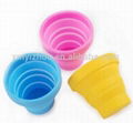 Novetly design Silicone collapsible cup