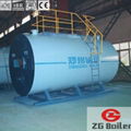 SZS Series Oil and Gas Boiler in Textile business  1