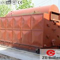 DZL Series Distiller Fired Packaged Boiler in Beer Brewery 