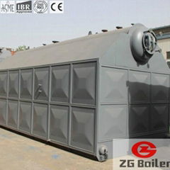 Rice Husk SZL Shop Assembly Water Tube Boiler in Brewing Process 