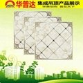 Aluminum Suspended Ceiling Tile with Mirror Printed (HT-909) 2