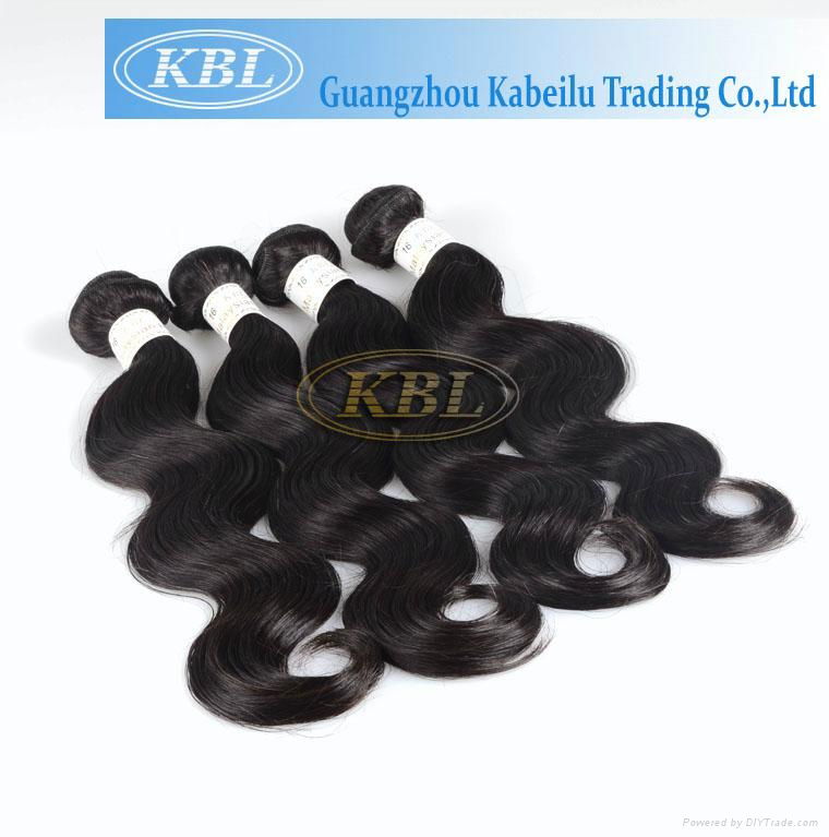KBL Wholesale Virgin Malaysian Remy Hair Natural Straight Hair Extension 2