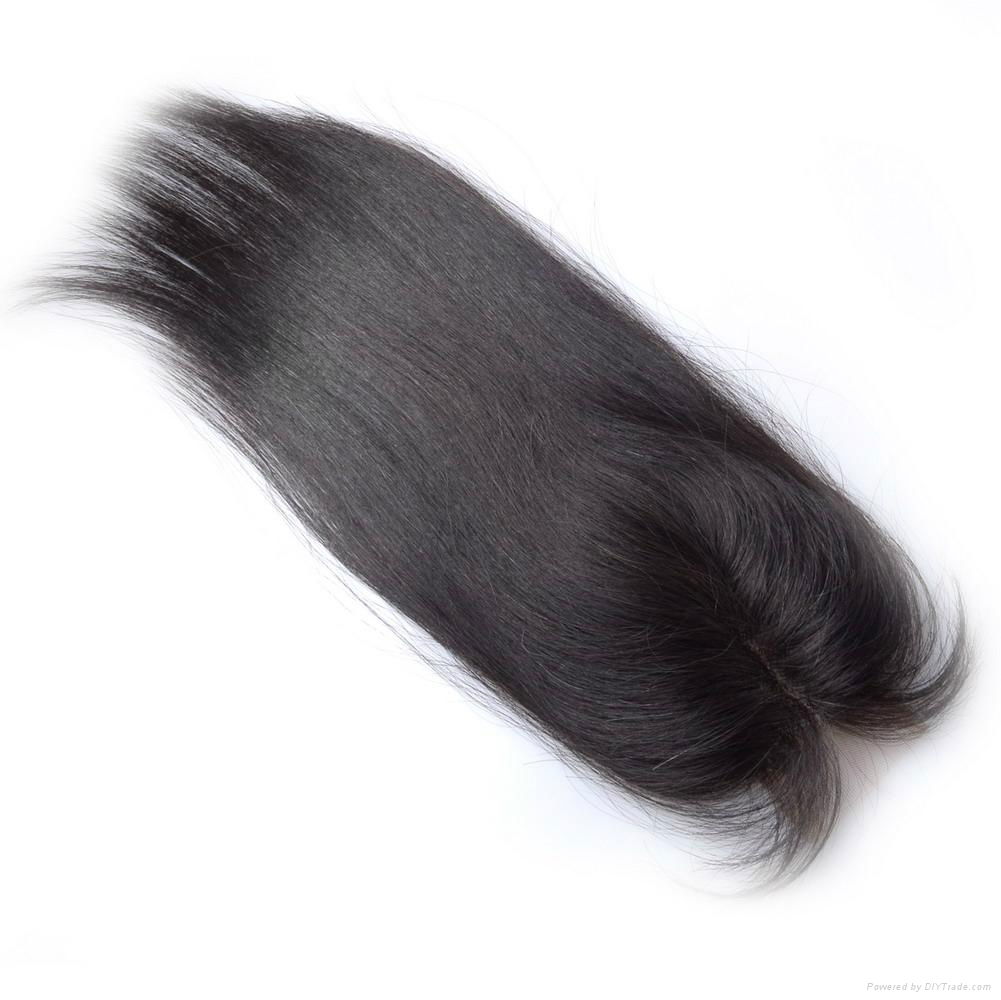 KBL Brazilian Virgin Human Hair Lace Top Closures 4*2.5  5