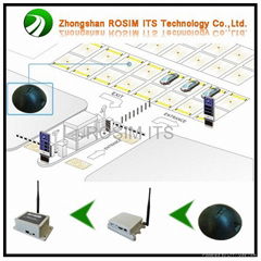 ROSIM new generation products price of car parking space indicator sensor for sm