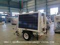 Solar Mobile Light Tower 400W with No Pollution 1