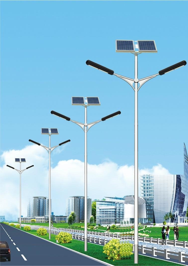 Solar Power LED Street Light All in one 12v 24v DC Power 30w 60w