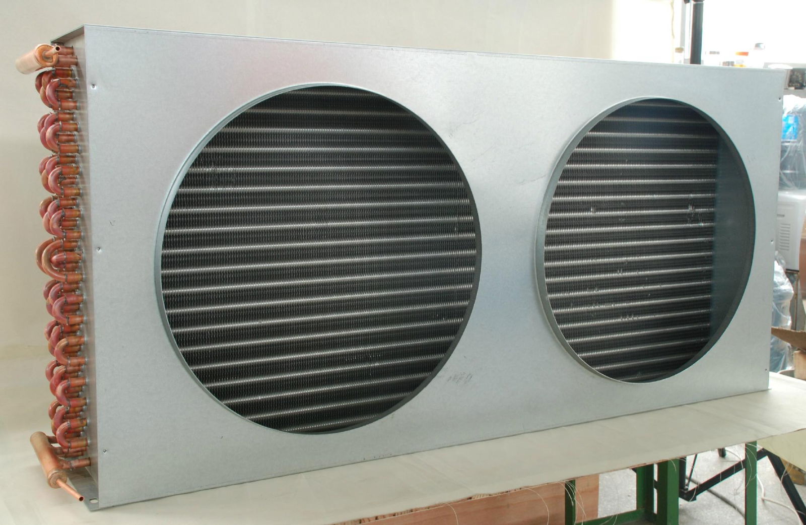 Easy to installation and air cooled finned Condenser 5
