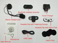 wireless Bluetooth motorcycle helmet headset interphcom 5