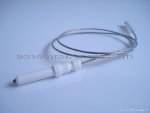 Ignition electrode  for gas oven