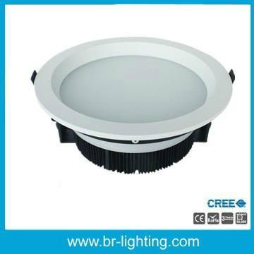 36W LED downlight with frosted diffuser