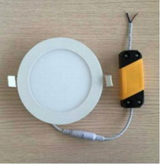 LED round slim panel light