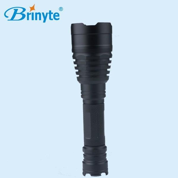 Brinyte Cree Rechargeable Waterproof Tactical Hunting Torch 4