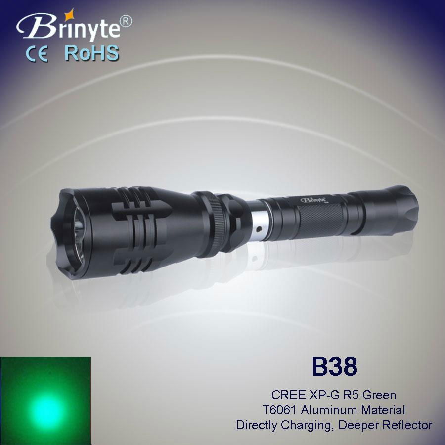 Brinyte super long distance 500m aluminum coon hunting light  3