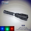 Brinyte super long distance 500m aluminum coon hunting light  4