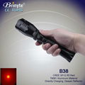 Brinyte super long distance 500m aluminum coon hunting light  5