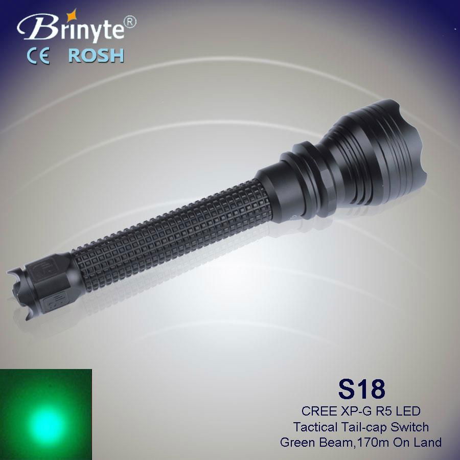 Brinyte cree led rechargeable hunt equipment tactical torch 2