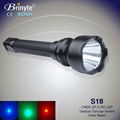 Brinyte cree led rechargeable hunt equipment tactical torch 4