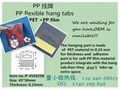 PP adhesive hang tabs 4