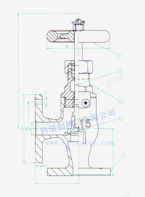 JIS MARINE  ANGLE CHECK VALVE BRONZE F7352 F7410 3