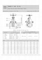 JIS MARINE  GATE VALVE FC 4