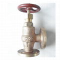 JIS MARINE  ANGLE CHECK VALVE BRONZE F7352 F7410 2