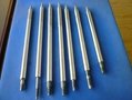 CK45 , 42CrMo4 High Precision Piston Rod With Induction Hardened Or Chrome Plate