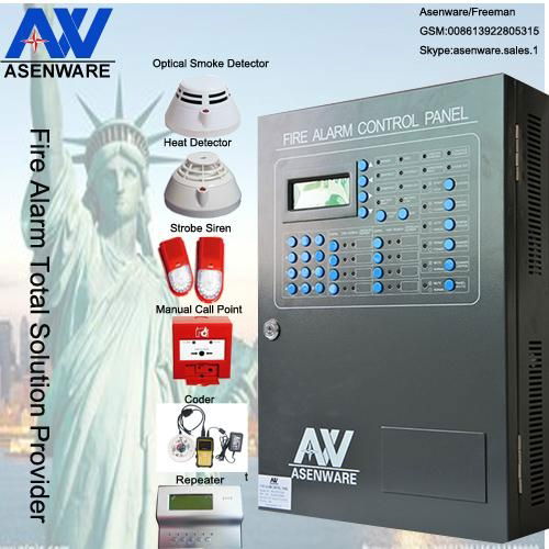 Chinese Asenware Addressable Fire Alarm Panel 2