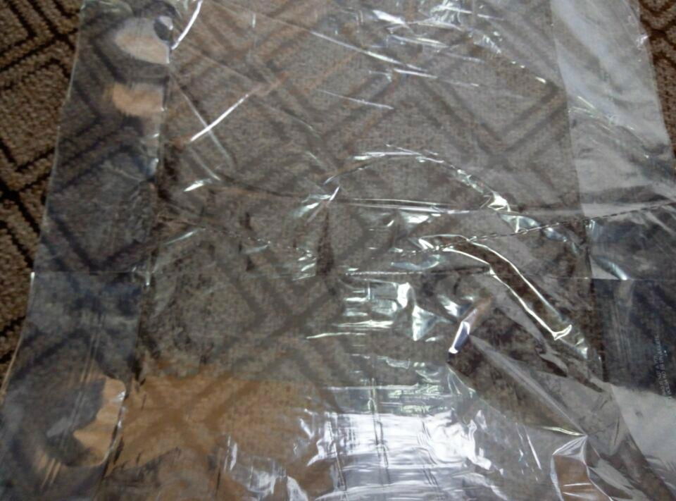 plastic disposable laundry cover  4