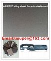 ABS/PVC leather for car dashboard 