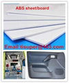 ABS sheet/board for car interior upholstery