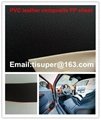 PVC leather composite with ABS plastic sheet 