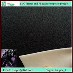 PVC leather and PP foam composite products for car door