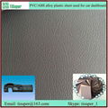 Thermoforming plastic sheet for car bus dashboard panels