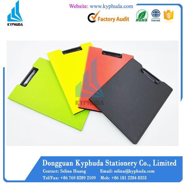 Form pp folding plastic clip folder board 2