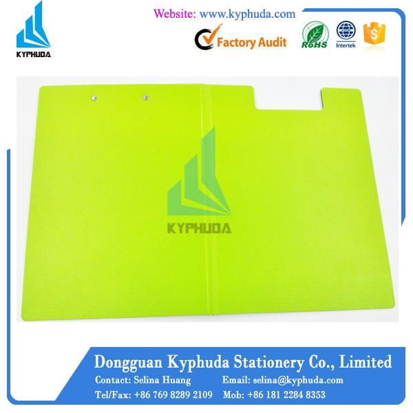 Form pp folding plastic clip folder board 4