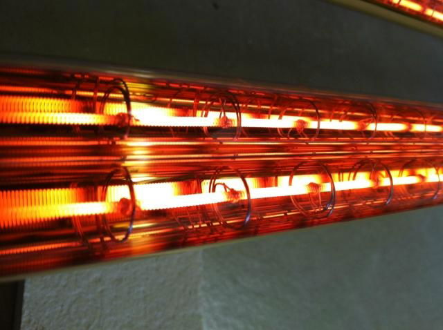 quartz glass infrared heater lamp tube