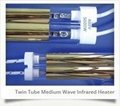 Single and twin tube short wave ir lamp 3