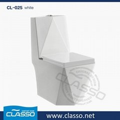 Hot sale washdown toilet new design 4-inch one piece closet  CLASSO CL-025