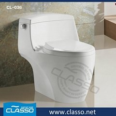 New design siphonic one piece toilet Turkish brand CLASSO CL-036 