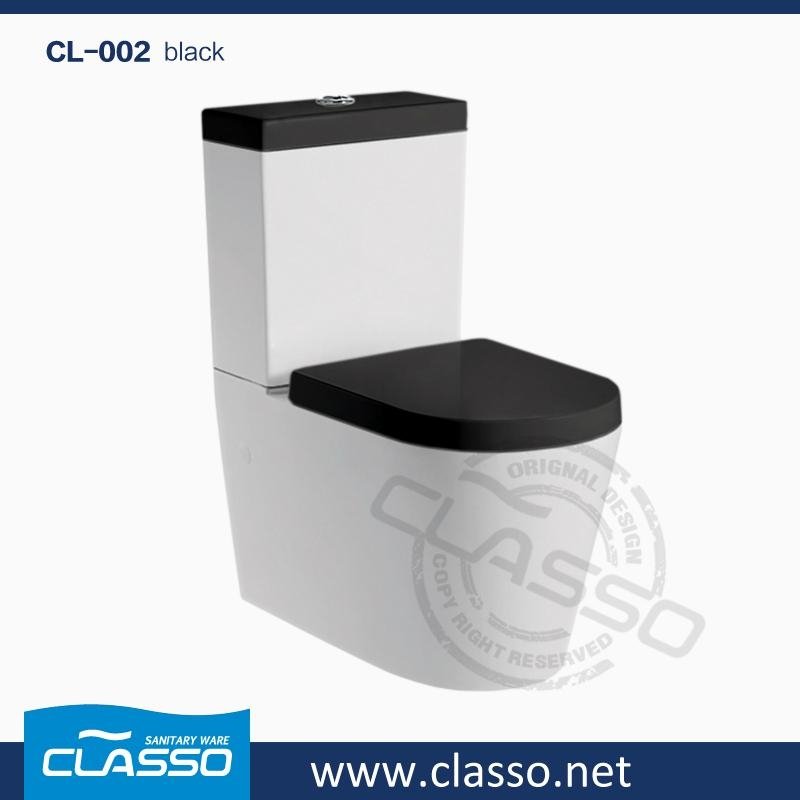 Hot sale washdown toilet new design 4-inch CLASSO two piece closet CL-002