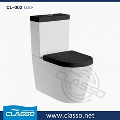 Hot sale washdown toilet new design 4-inch CLASSO two piece closet CL-002