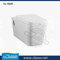 Bathroom Washdown One Piece Closet Ceramic Wall-hung Toilet  CLASSO (CL-003H)