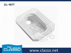 Washdown Western Ceramics Material Squat Wc Pan CLASSO(CL-1877) 